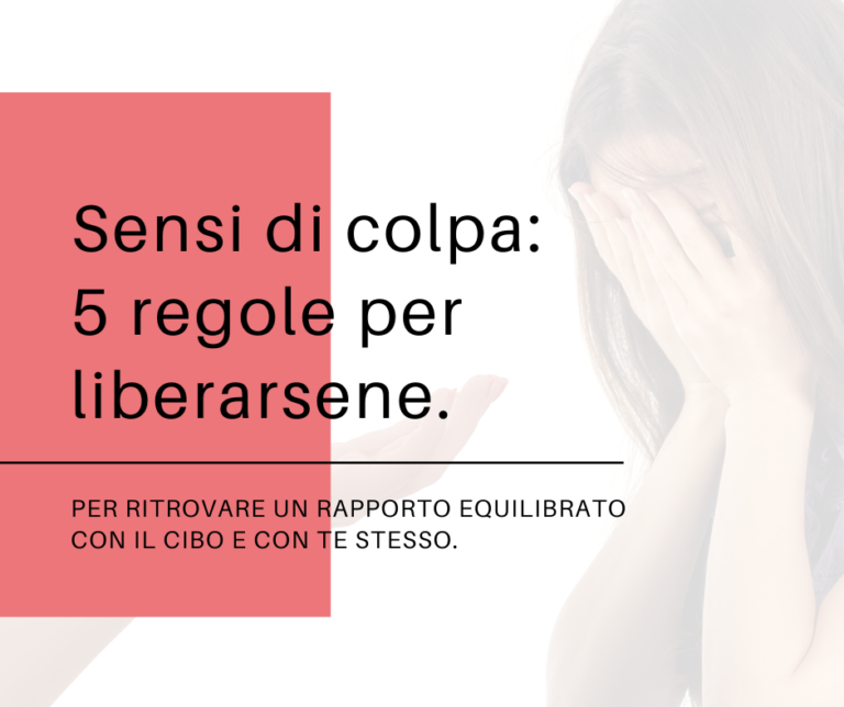 Sensi Di Colpa: 5 Regole Per Liberarsene - Domenico Augello